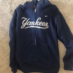 Nike Yankees navy zip up